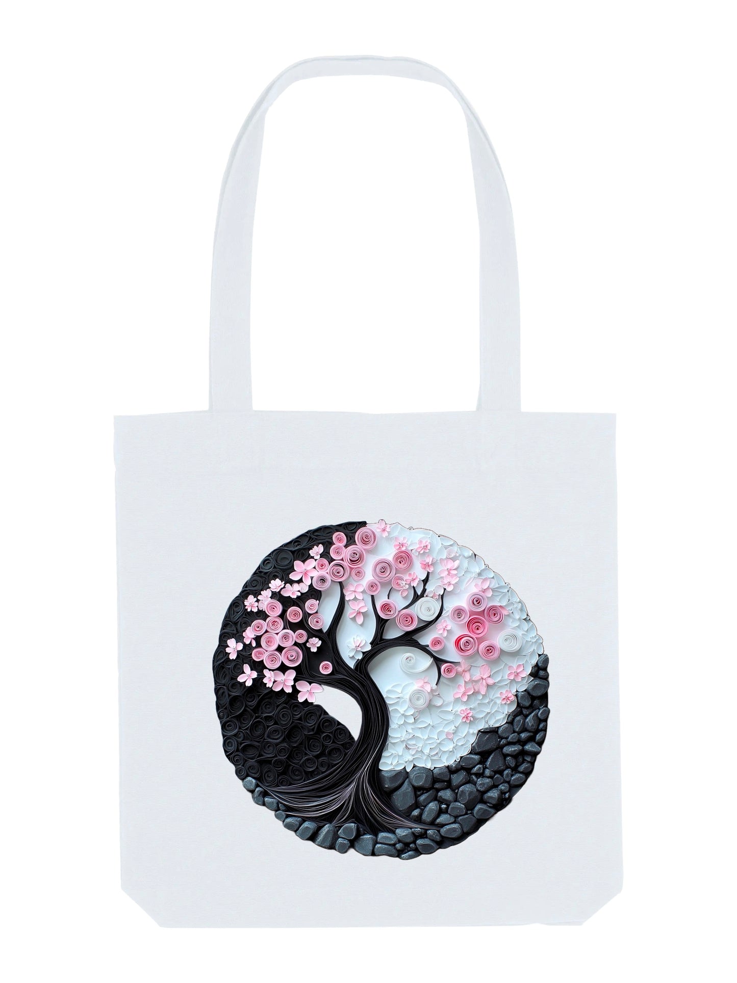 Tote Bag Yin Yang Tree