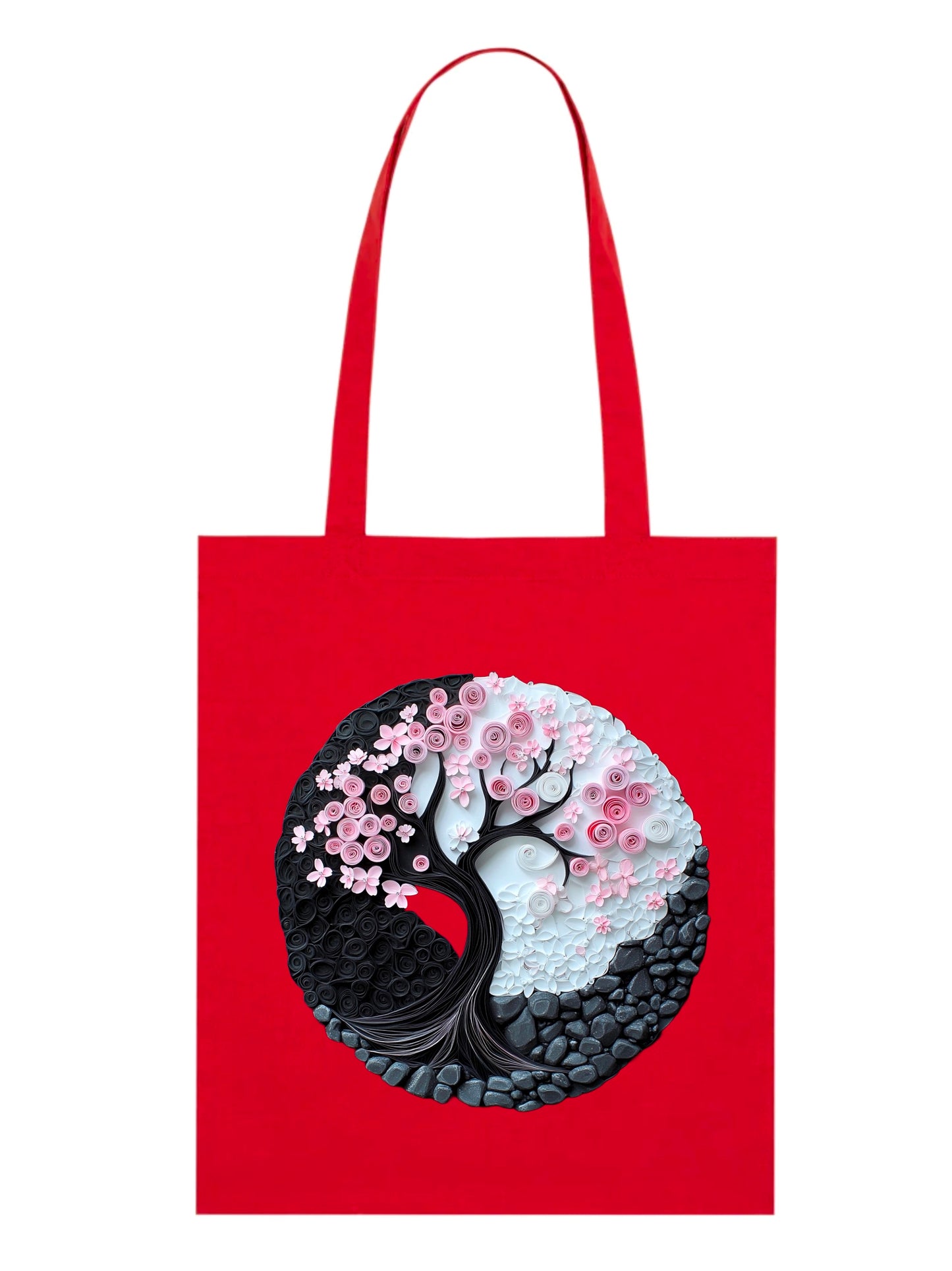 Tote Bag Yin Yang Tree