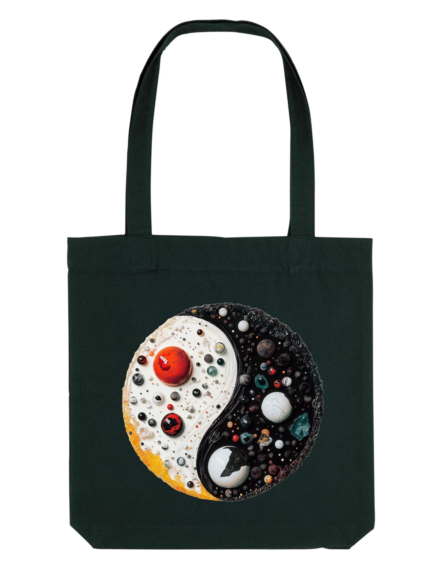 Tote Bag Yin Yang Marbles