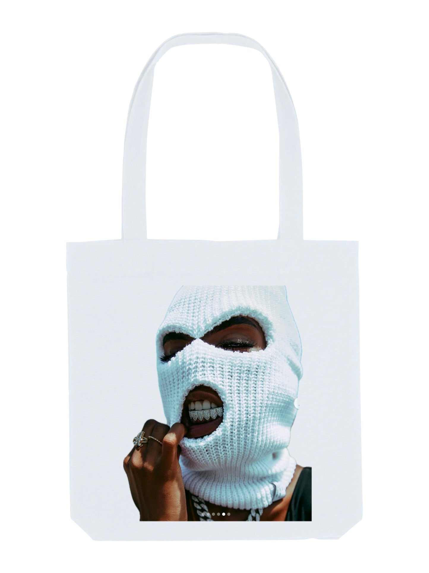 Tote Bag Girl Mask