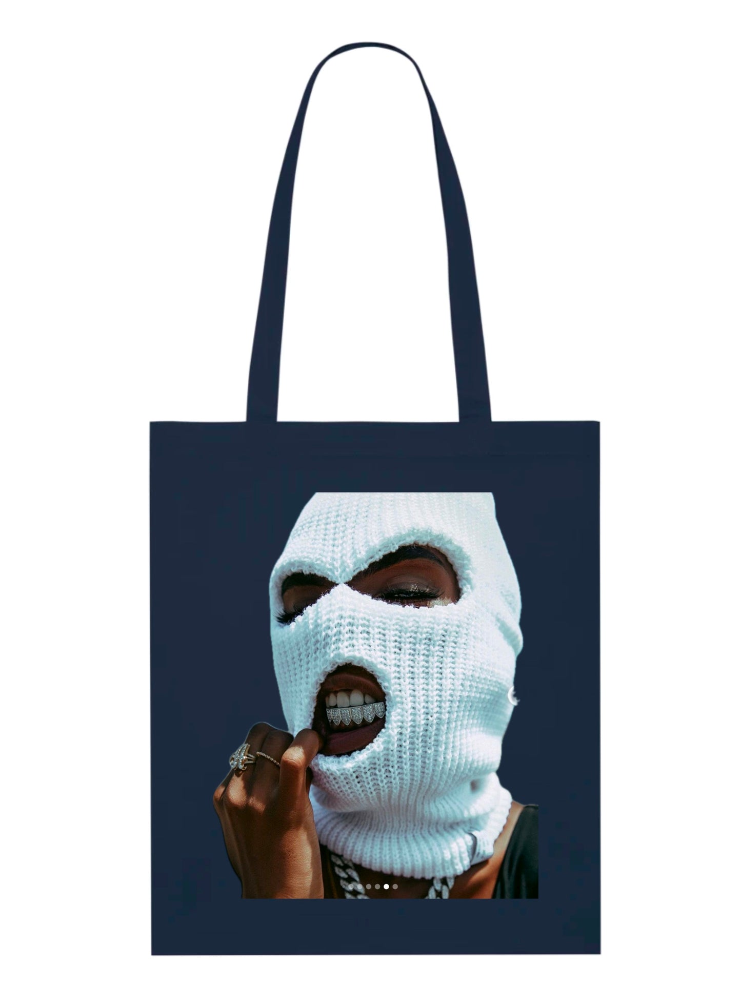 Tote Bag Girl Mask