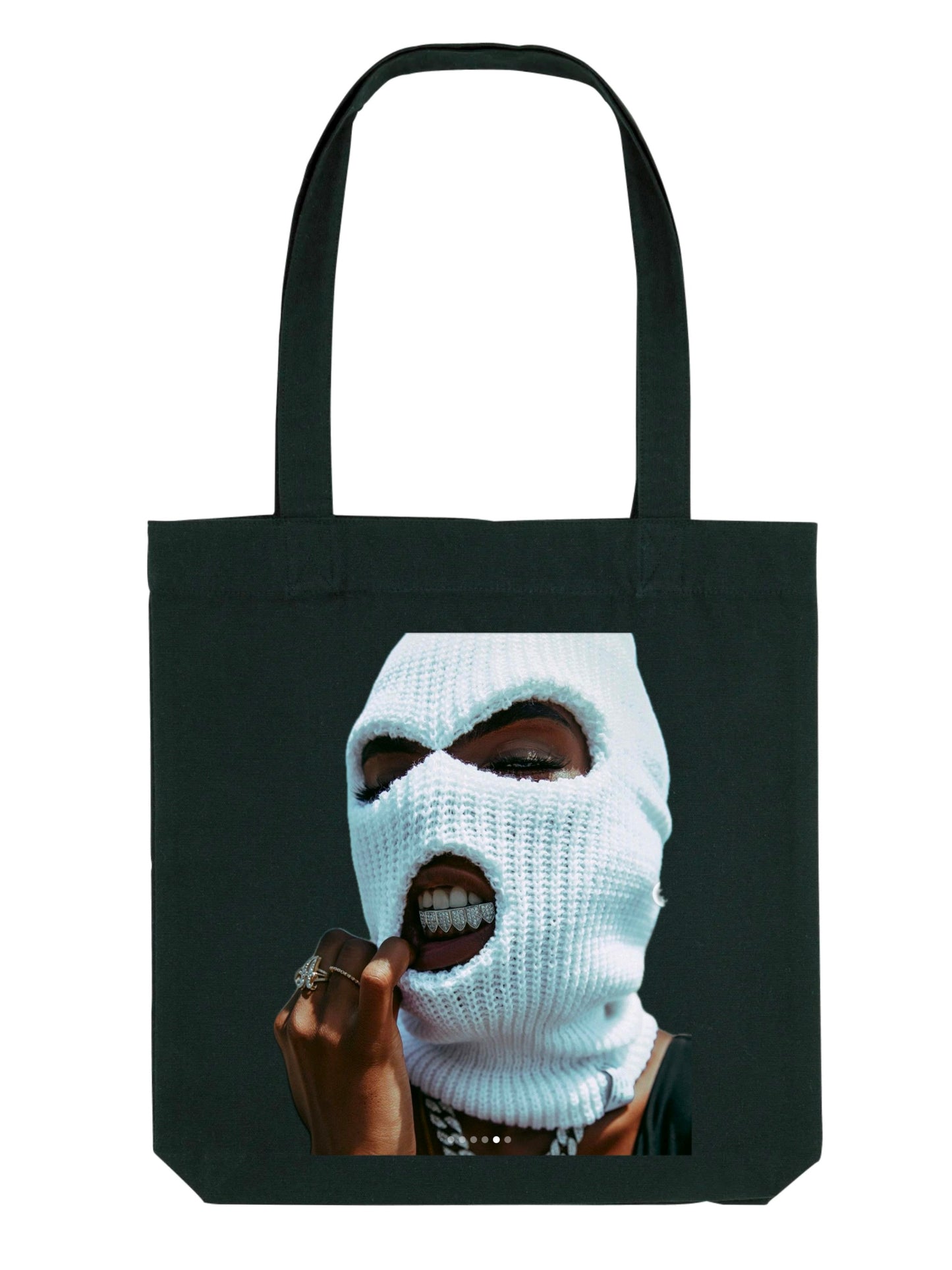 Tote Bag Girl Mask