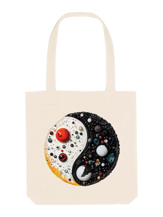 Tote Bag Yin Yang Marbles